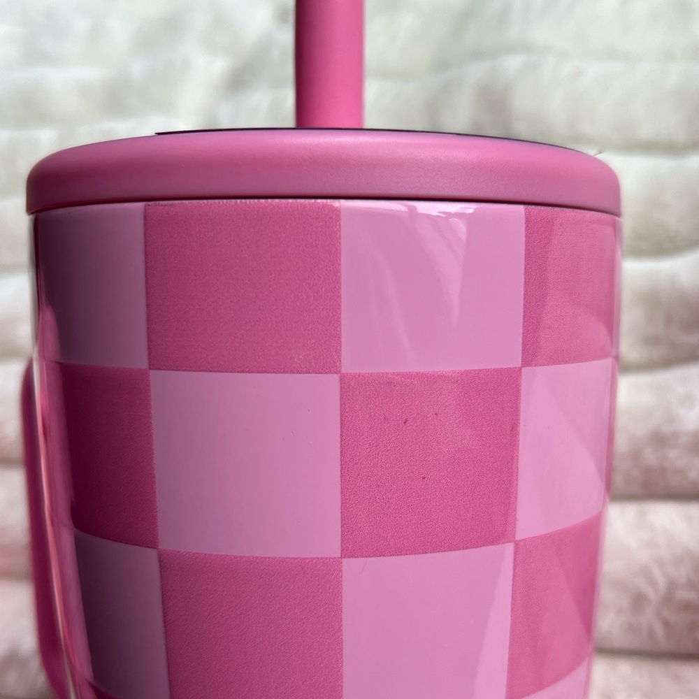 Brumate 💖 PINK CHECKERS 30oz Era Stainless Steel Tumbler NWT - Picture 6 of 8
